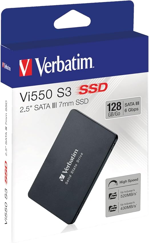 SSD Verbatim 128GB 2.5″ Vi550 S3