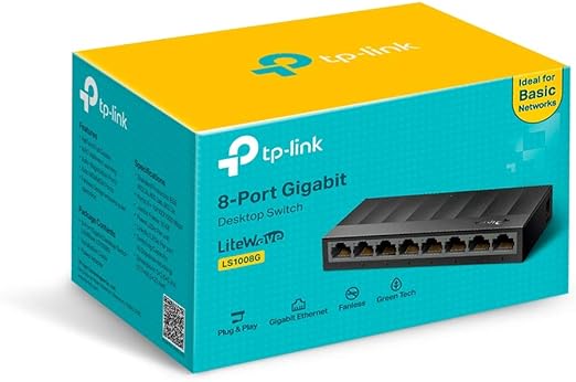 Switch TP-Link TL-LS1008 8 porte 10/100Mbps