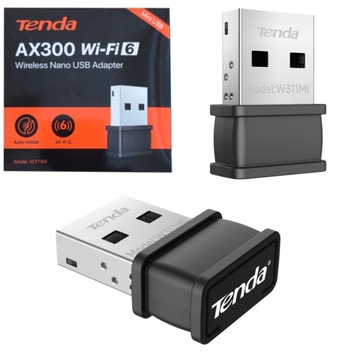 Adattatore WiFi USB Tenda W311MI AX300 Nano