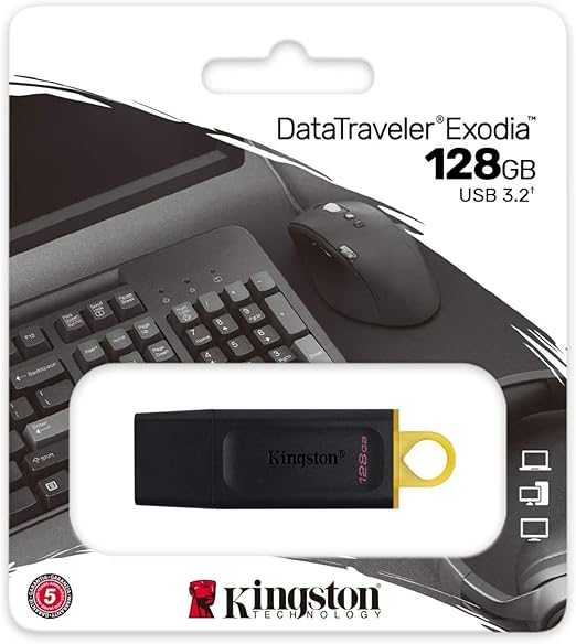 Pendrive Kingston DataTraveler Exodia 128GB USB 3.2