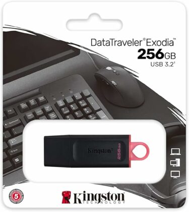 Pendrive Kingston DataTraveler Exodia 256GB USB 3.2