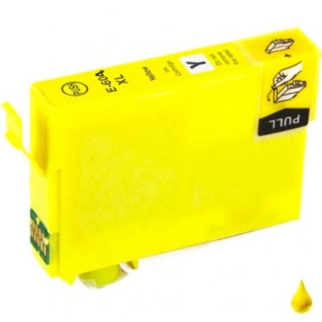 Cartuccia Compatibile Epson T604XL Giallo 0.55K