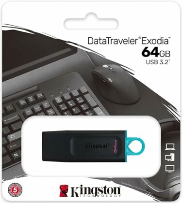 Pendrive Kingston DataTraveler Exodia 64GB USB 3.2