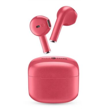 Auricolari Bluetooth Music Sound Swag Rosa