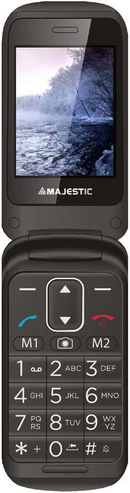 Cellulare Majestic Sileno 50R Flip Black