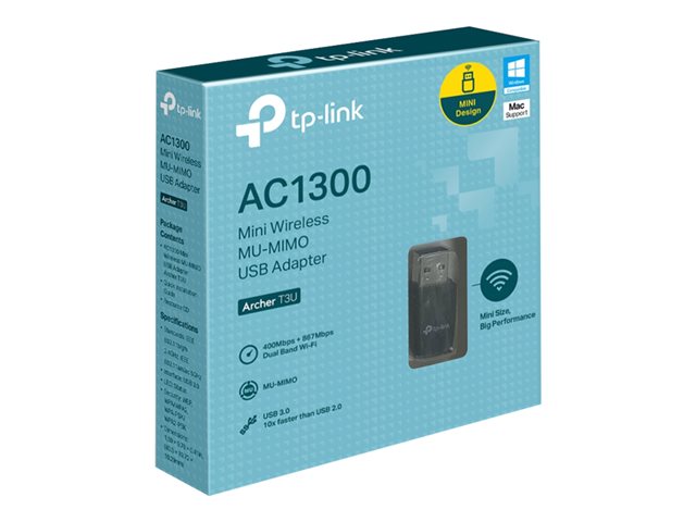 Adattatore WiFi USB Tp-Link Archer T3U AC1300