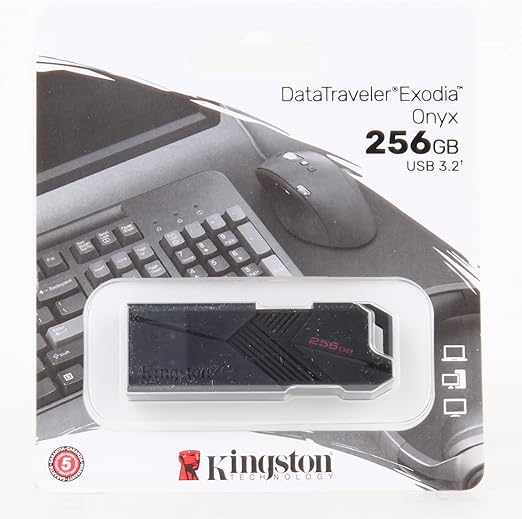 Pendrive Kingston DataTraveler Exodia 256GB Onyx USB 3.2