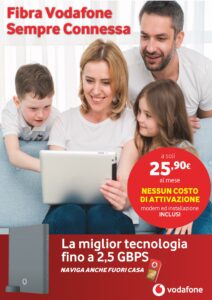 Vodafone Fibra a €25.90