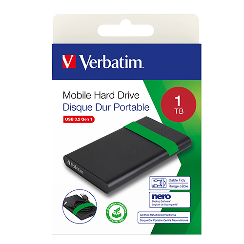 Hard Disk Esterno Verbatim 1TB USB 3.2