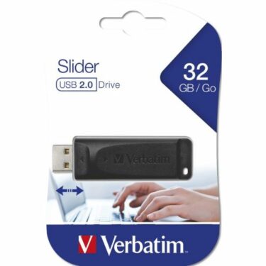 Pendrive Verbatim Store N Go Slider 32GB USB 2.0